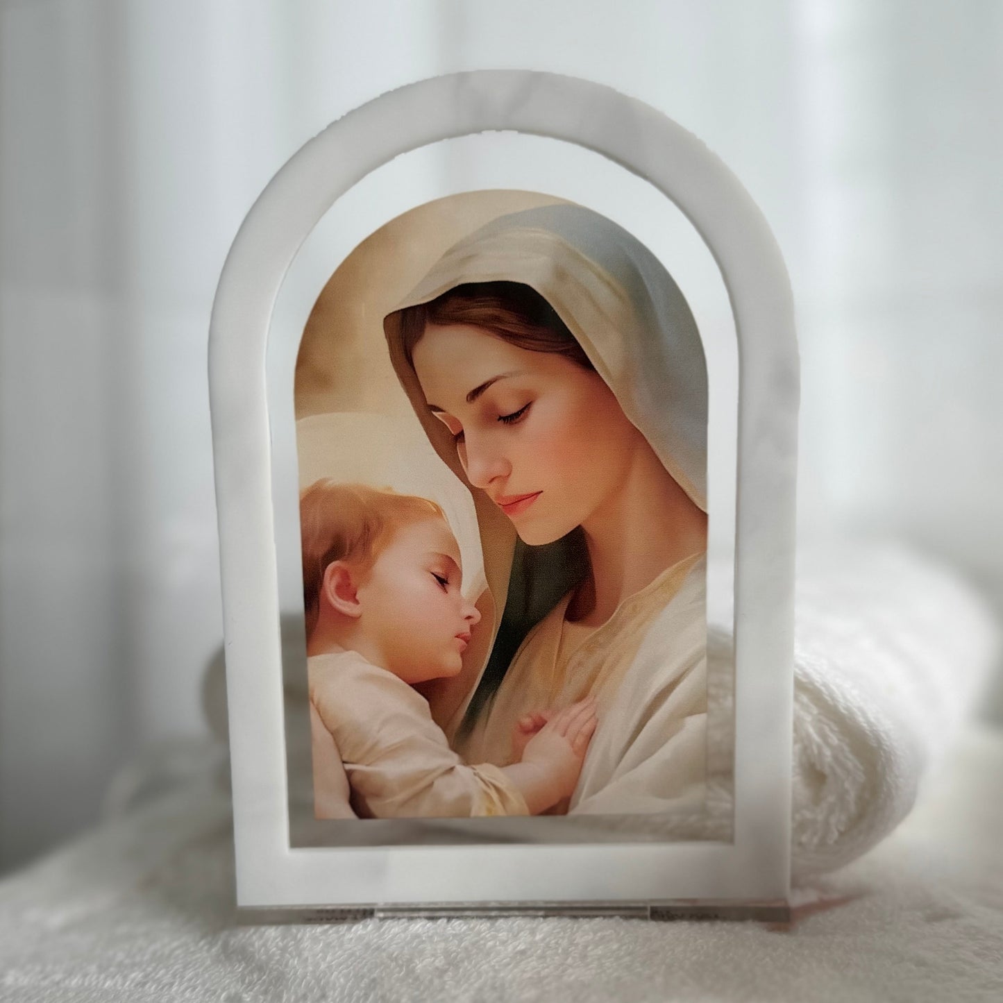 Religious Arch Acrylic Halo Plaque