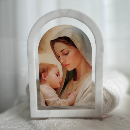Religious Arch Acrylic Halo Plaque