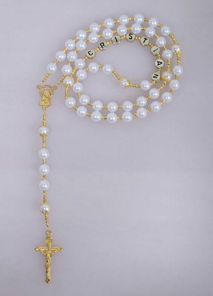 Personalised Rosary Beads