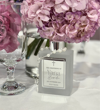 Holy Water Bottles with Rosary - Christening/Holy Communion Favours