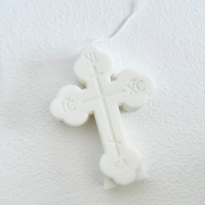 Orthodox Cross Candle Favour