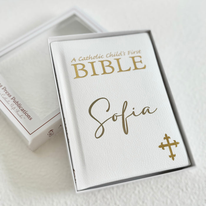 Catholic Child's First Bible - Personalised