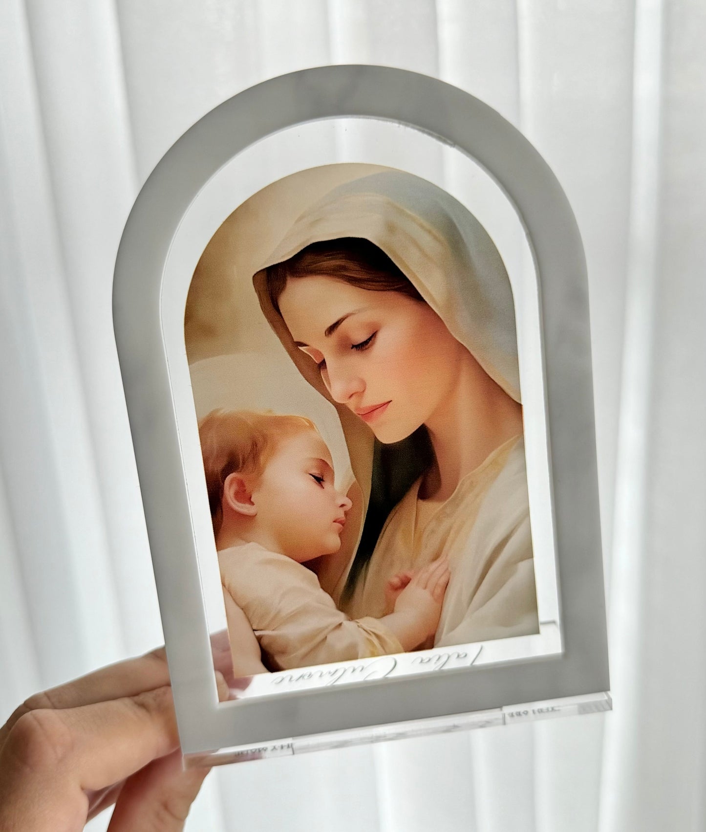 Religious Arch Acrylic Halo Plaque
