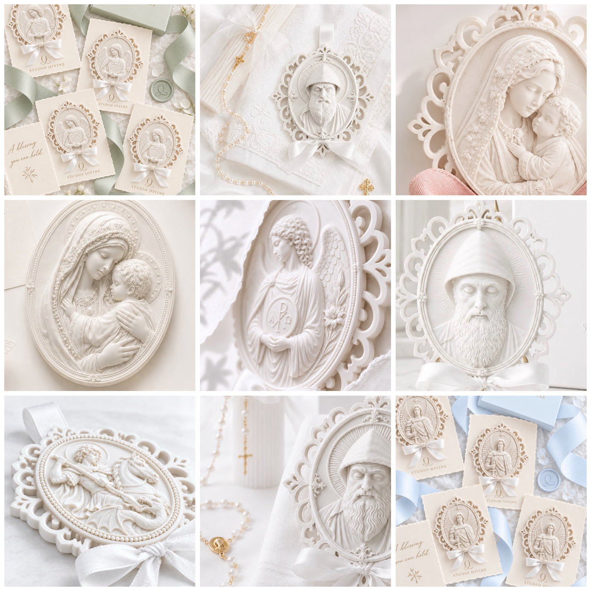 Ornate Saint Icons