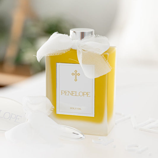Christening Oil Bottle