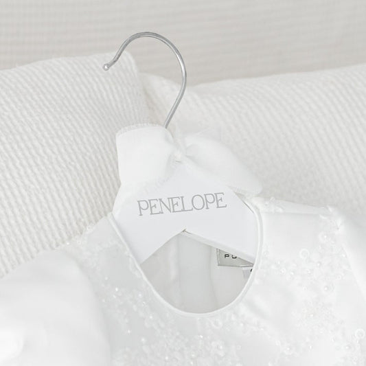 White Personalised Hanger - Child